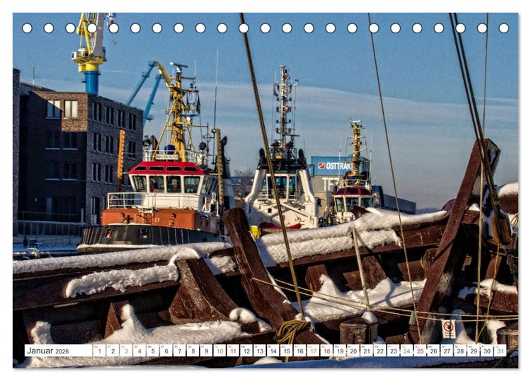 Produktbild: Mein buntes Mecklenburg (Tischkalender 2026 DIN A5 quer), CALVENDO Monatskalender