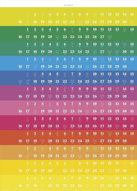 Produktbild: Der Springende Punkt schwarz 2027