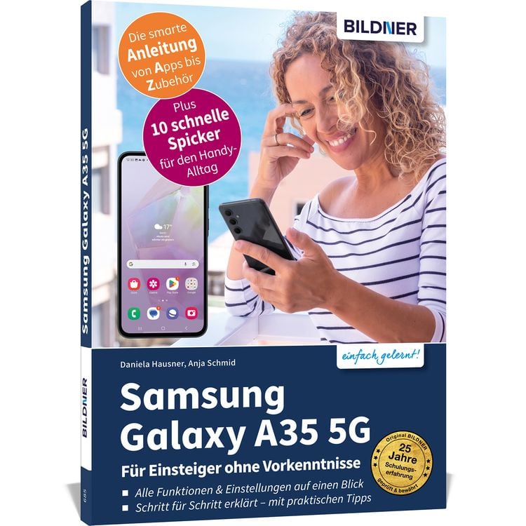 Produktbild: Samsung Galaxy A35 5G - F&uuml;r Einsteiger ohne Vorkenntnisse