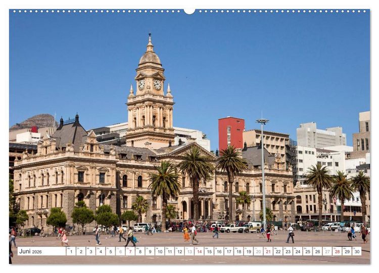 Produktbild: S&uuml;dafrika - Kapstadt (hochwertiger Premium Wandkalender 2026 DIN A2 quer), Kunstdruck in Hochglanz