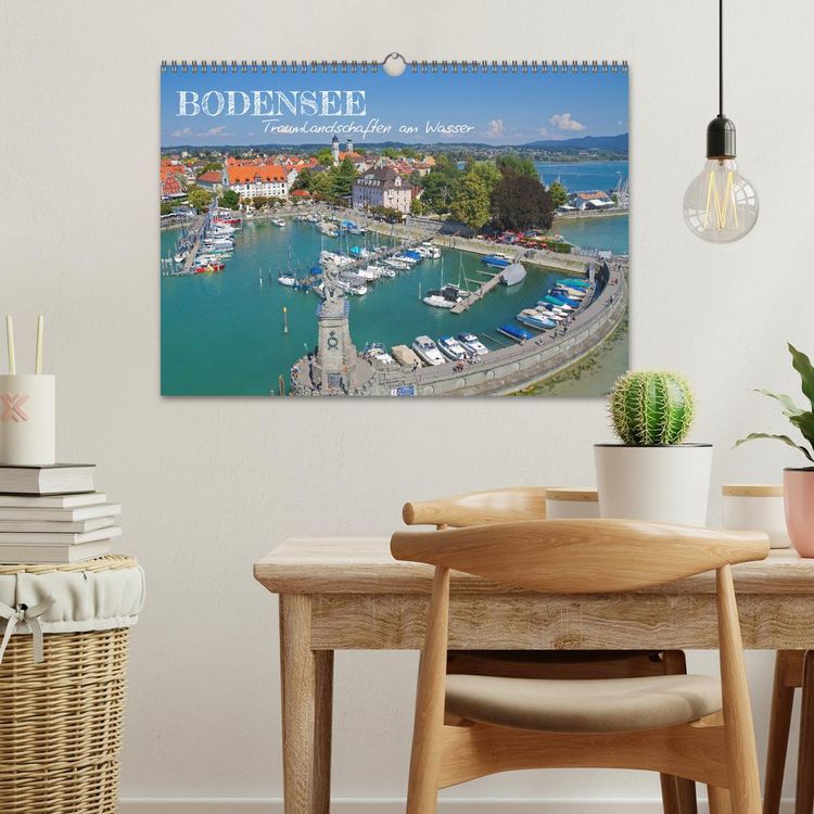 Produktbild: Bodensee - Traumlandschaften am Wasser (Wandkalender 2026 DIN A3 quer), CALVENDO Monatskalender