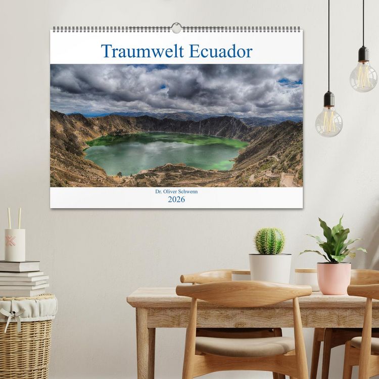 Produktbild: Traumwelt Ecuador (Wandkalender 2026 DIN A2 quer), CALVENDO Monatskalender
