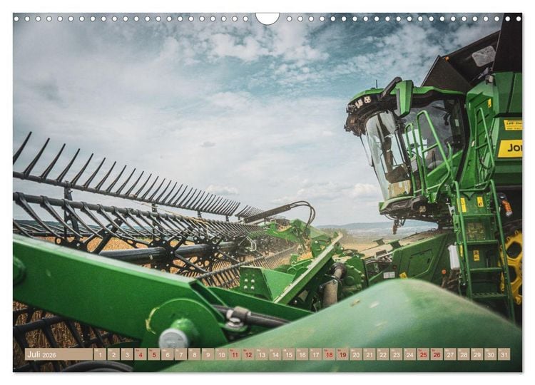 Produktbild: Moderne Landtechnik (Wandkalender 2026 DIN A3 quer), CALVENDO Monatskalender