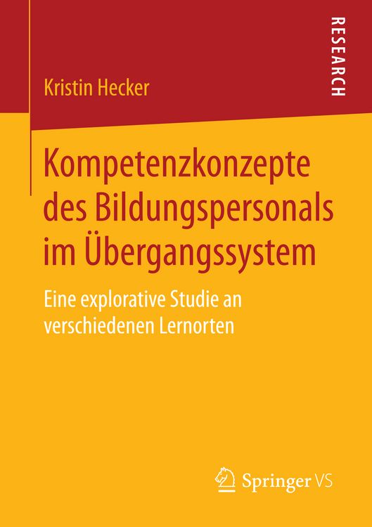 Produktbild: Kompetenzkonzepte des Bildungspersonals im &Uuml;bergangssystem