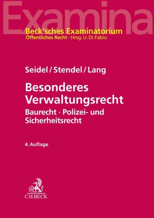 Produktbild: Besonderes Verwaltungsrecht