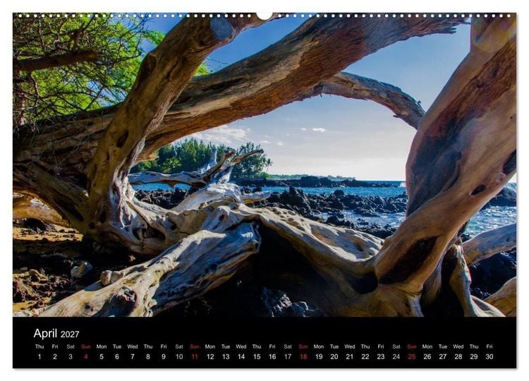 Produktbild: Paradise on Earth HAWAII (High Quality Premium Wall Calendar 2027 DIN A2 landscape),CALVENDO 12 Month Wall Calendar