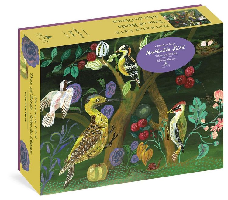 Produktbild: Nathalie L&eacute;t&eacute; Tree of Birds 1,000-Piece Puzzle