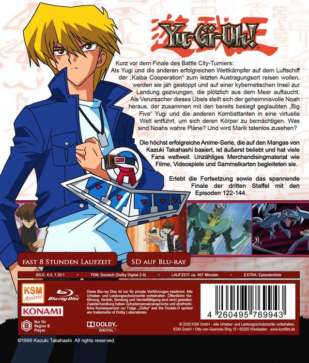 Produktbild: Yu-Gi-Oh! 6 - Staffel 3.2: Episode 121-144