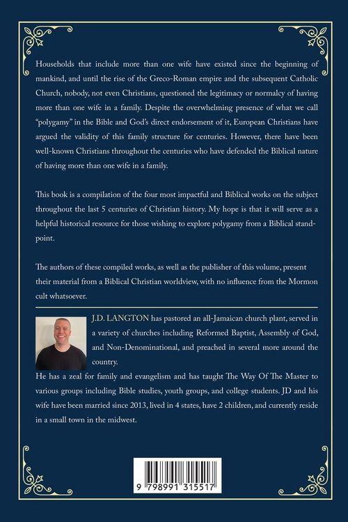 Produktbild: A Christian Defense Of Polygamy Through The Centuries