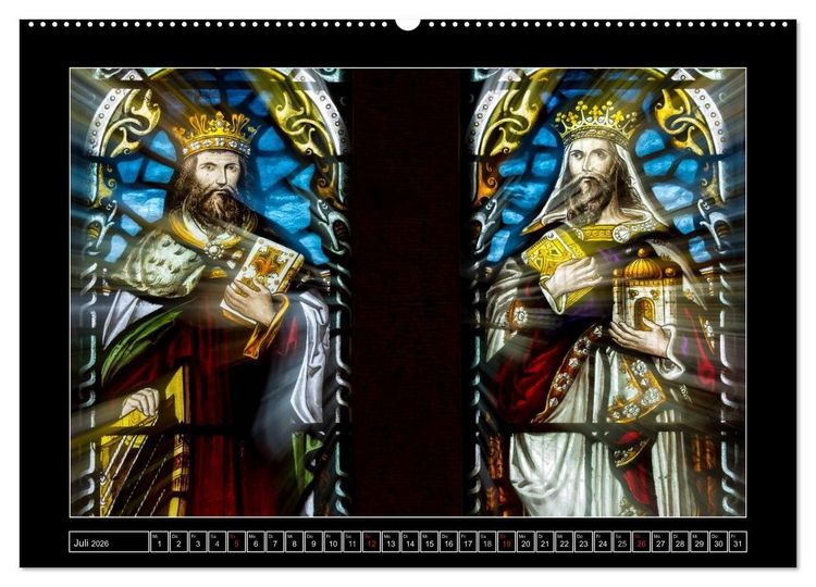 Produktbild: IRLAND - Fenster des Glaubens (Wandkalender 2026 DIN A2 quer), CALVENDO Monatskalender