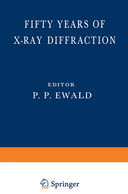 Produktbild: Fifty Years of X-Ray Diffraction
