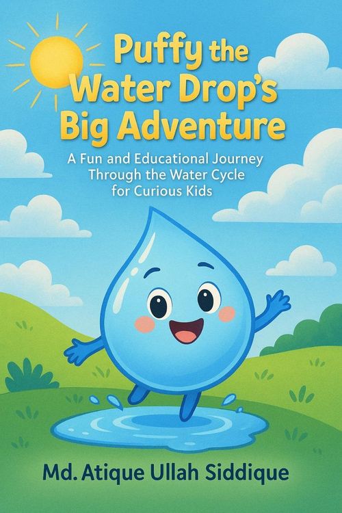 Produktbild: Puffy the Water Drop's Big Adventure - A Fun and Educational Journey Through the Water Cycle for Curious Kids