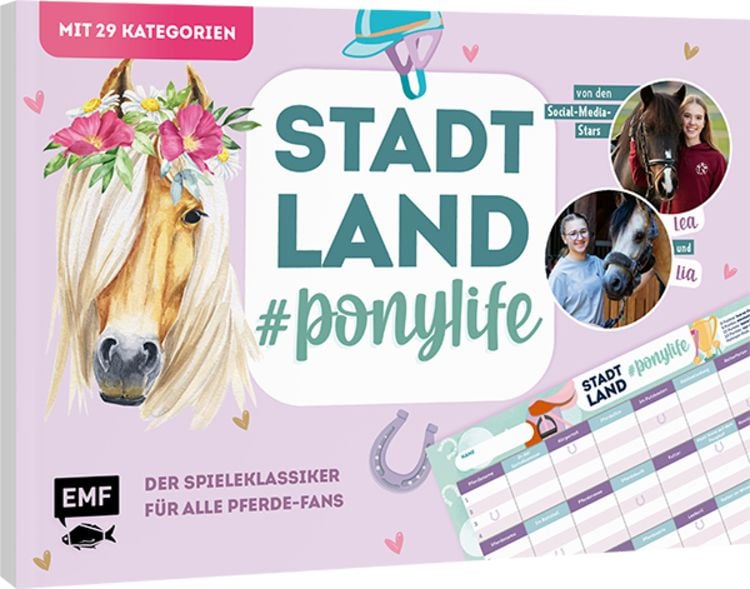 Bild vom Artikel Stadt, Land, # ponylife - Der Spieleklassiker für alle Pferde-Fans vom Autor Lea Schirdewahn