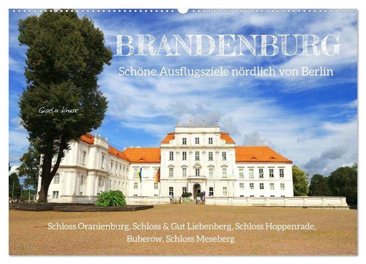 Produktbild: Brandenburg - Sch&ouml;ne Ausflugsziele n&ouml;rdlich von Berlin (Wandkalender 2026 DIN A2 quer), CALVENDO Monatskalender