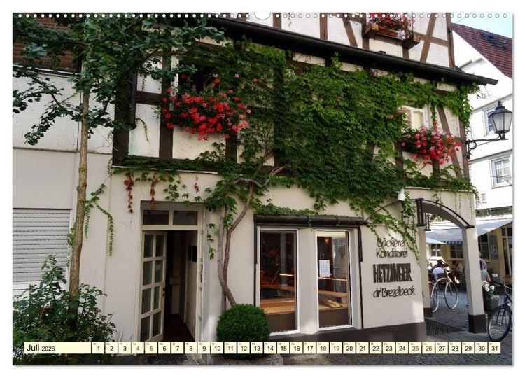 Produktbild: Unterwegs in Schorndorf (Wandkalender 2026 DIN A2 quer), CALVENDO Monatskalender