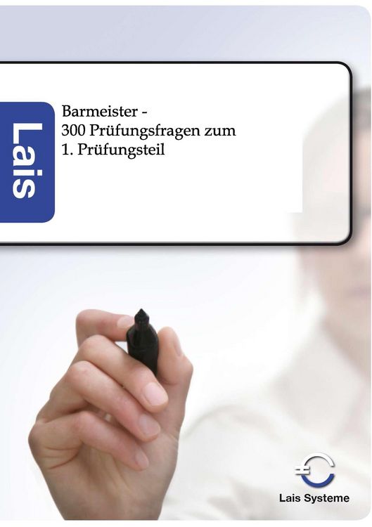 Produktbild: Barmeister - 300 Pr&uuml;fungsfragen zum 1. Pr&uuml;fungsteil