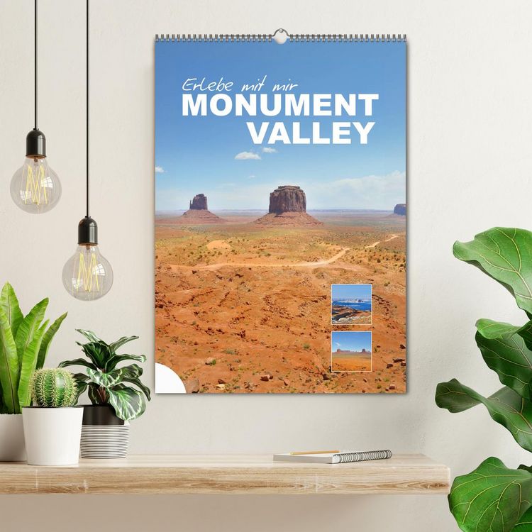 Produktbild: Erlebe mit mir das Monument Valley (Wandkalender 2026 DIN A2 hoch), CALVENDO Monatskalender