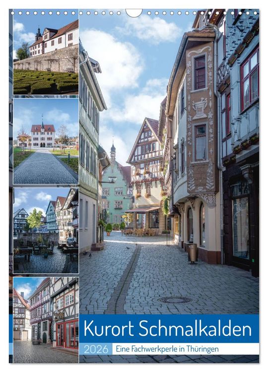 Produktbild: Kurort Schmalkalden (Wandkalender 2026 DIN A3 hoch), CALVENDO Monatskalender