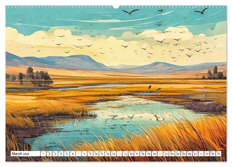 Produktbild: Braun, W: Peaceful Realms of Illustrated Landscapes (High Qu