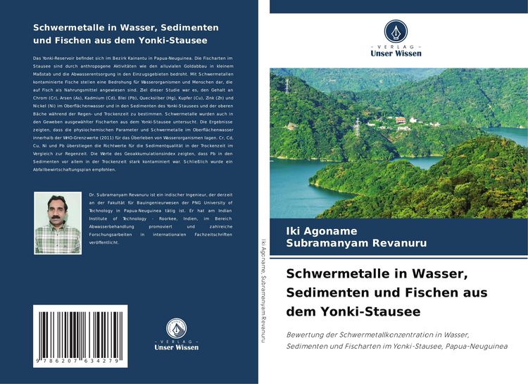 Produktbild: Schwermetalle in Wasser, Sedimenten und Fischen aus dem Yonki-Stausee