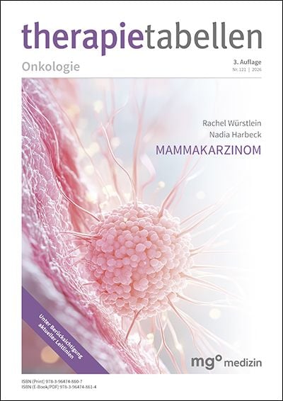 Produktbild: Therapietabellen Mammakarzinom (3. Auflage)