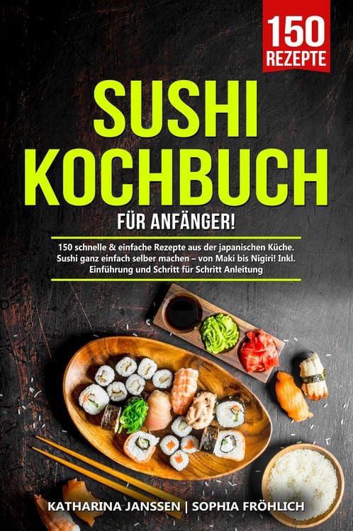 Produktbild: Sushi Kochbuch f&uuml;r Anf&auml;nger!