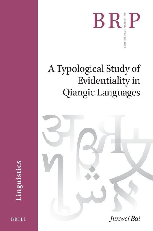 Produktbild: A Typological Study of Evidentiality in Qiangic Languages
