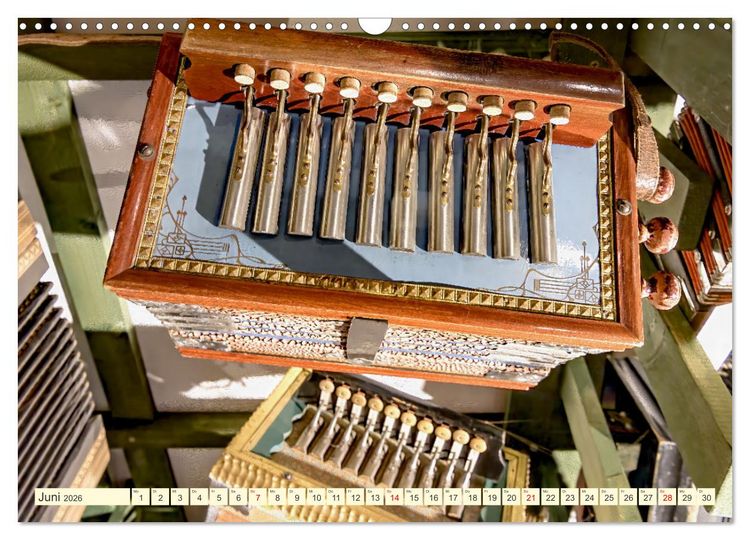 Produktbild: Concertina und Bandoneon (Wandkalender 2026 DIN A3 quer), CALVENDO Monatskalender