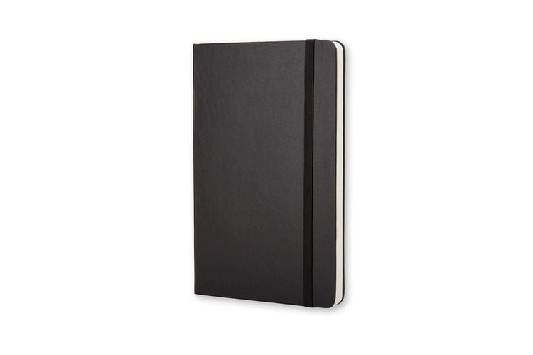 Produktbild: Moleskine Notizbuch, Large/A5, Blanko, Fester Einband, Schwarz