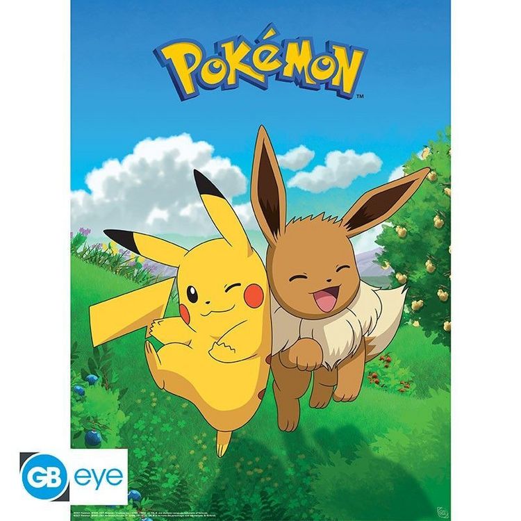Produktbild: POKEMON Set 2 Chibi Posters - Umgebung (52x38)