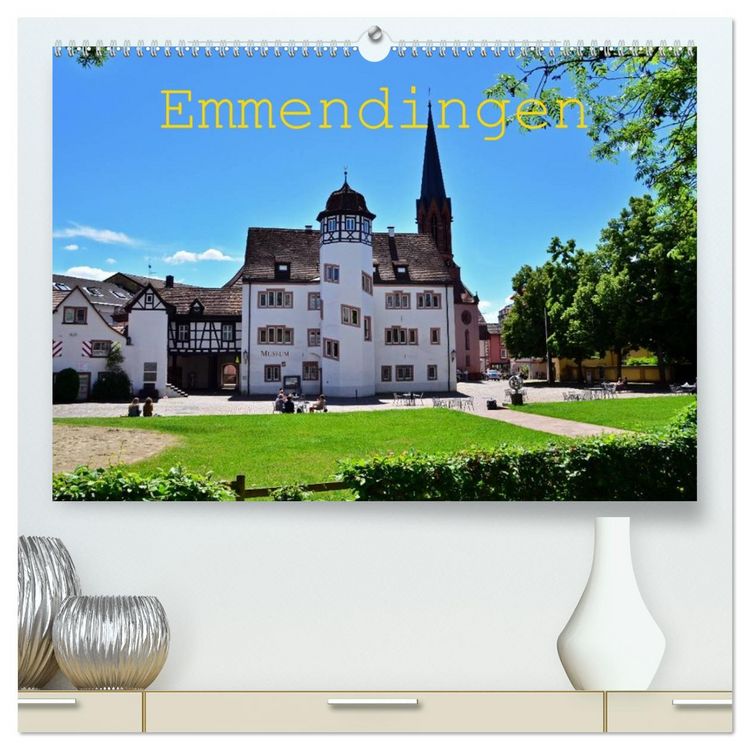 Produktbild: Emmendingen (hochwertiger Premium Wandkalender 2026 DIN A2 quer), Kunstdruck in Hochglanz