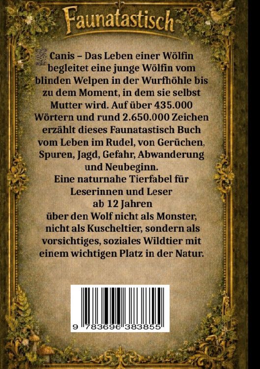 Produktbild: Faunatastisch #5 Canis - Das Leben einer W&ouml;lfin