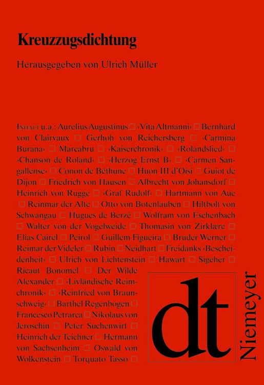 Produktbild: Kreuzzugsdichtung