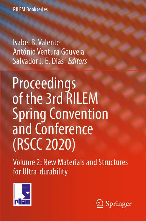 Produktbild: Proceedings of the 3rd RILEM Spring Convention and Conference (RSCC 2020)