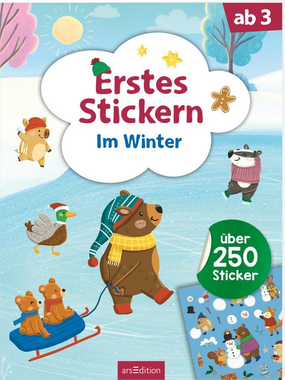 Bild vom Artikel Erstes Stickern – Im Winter vom Autor Sarah Dietz