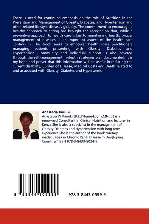Produktbild: Nutritional Management of Obesity, Diabetes and Hypertension