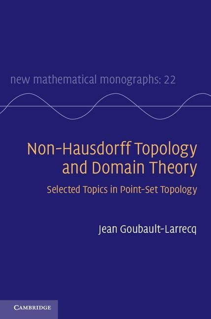 Produktbild: Non-Hausdorff Topology and Domain Theory