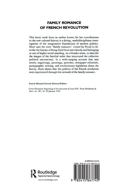 Produktbild: Family Romance of the French Revolution