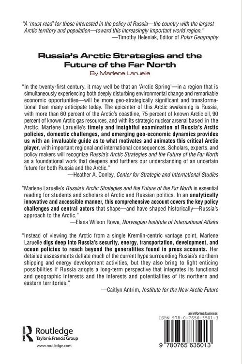 Produktbild: Russia's Arctic Strategies and the Future of the Far North