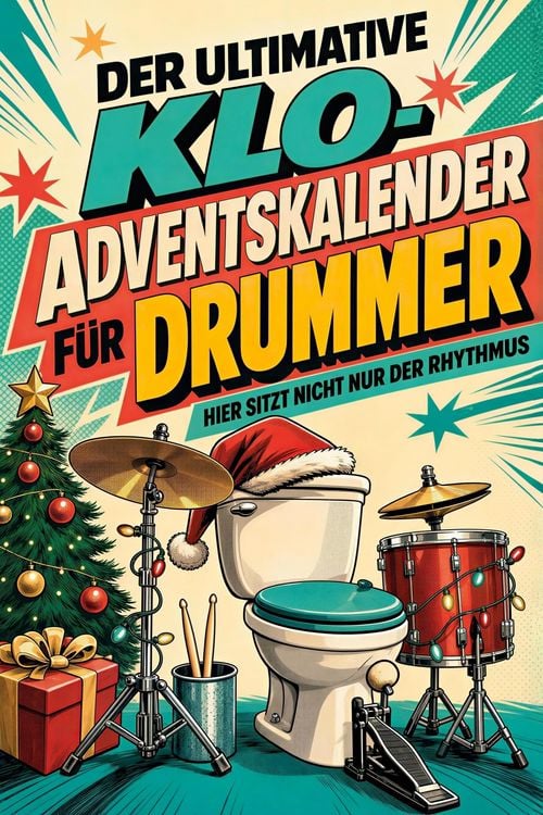 Produktbild: Der ultimative Klo-Adventskalender f&uuml;r Drummer