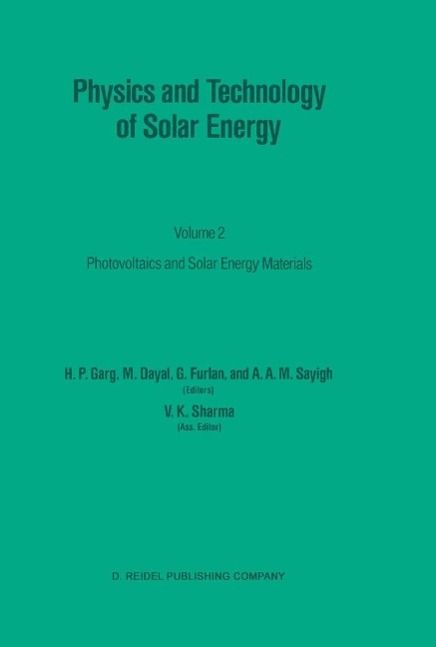 Produktbild: Physics and Technology of Solar Energy