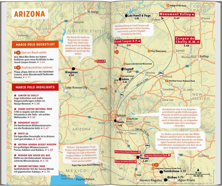 Produktbild: MARCO POLO Reisef&uuml;hrer USA S&uuml;dwest, Las Vegas, Colorado, New Mexico, Arizona, Utah