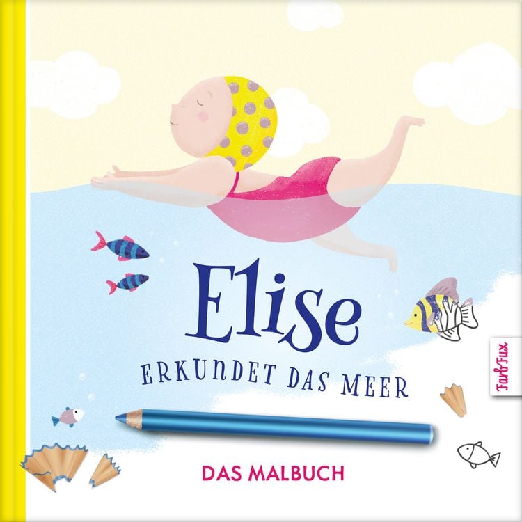 Produktbild: Elise erkundet das Meer - DAS MALBUCH