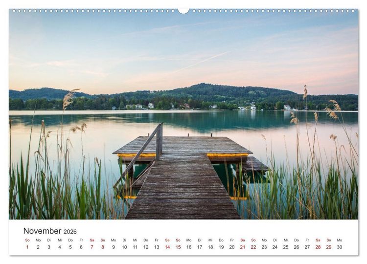 Produktbild: &Ouml;sterreich - Einzigartige Landschaften im Land der Berge. (hochwertiger Premium Wandkalender 2026 DIN A2 quer), Kunstdruck in Hochglanz