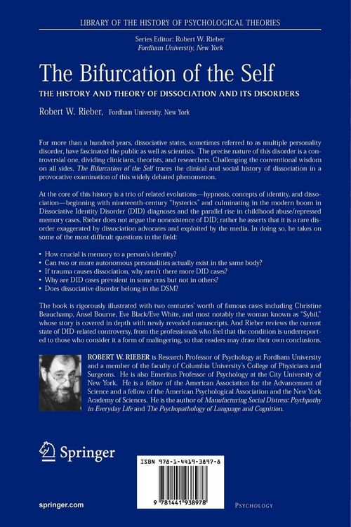 Produktbild: The Bifurcation of the Self