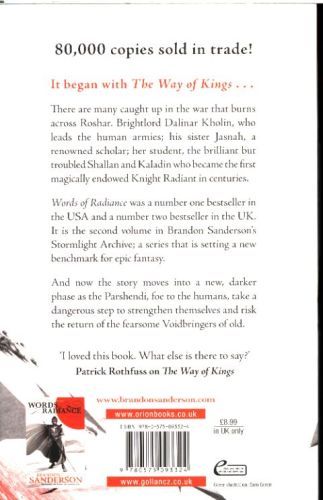 Produktbild: Words of Radiance Part Two