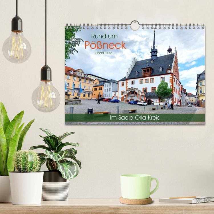 Produktbild: Rund um P&ouml;&szlig;neck - Im Saale-Orla-Kreis (Wandkalender 2026 DIN A4 quer), CALVENDO Monatskalender