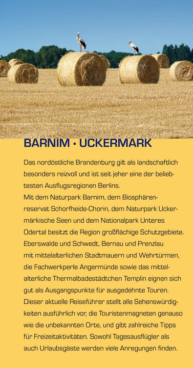 Produktbild: TRESCHER Reisef&uuml;hrer Barnim und Uckermark