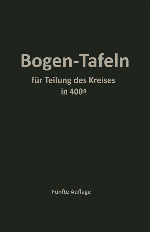 Produktbild: Taschenbuch zum Abstecken von Kreisbogen mit und ohne &Uuml;bergangsbogen