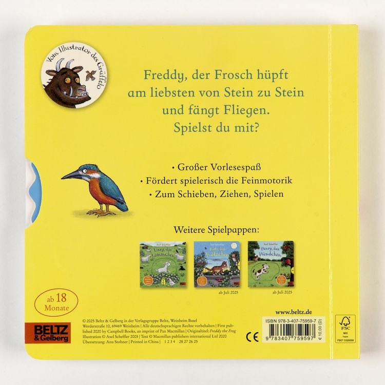 Produktbild: Freddy, der Frosch